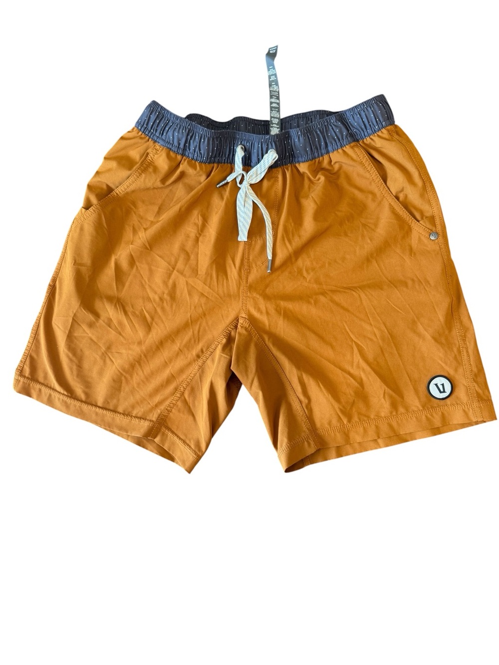 Vuori Mens Kore Shorts Lined 7" Size S V302 Athleisure Performance Gym Running